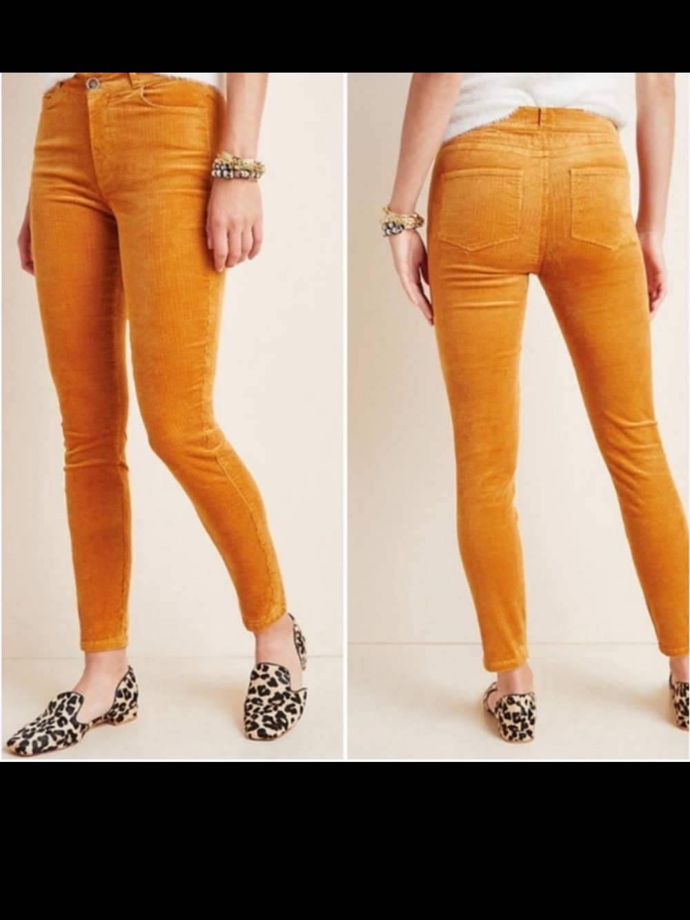 PAIGE Hoxton Skinny Ankle Corduroy Pants